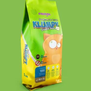 klumpy cat Litter-
Green Apple scent-