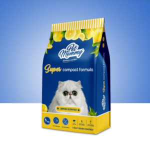 Pets Mommy Premium Cat Litter Lemon Scented -