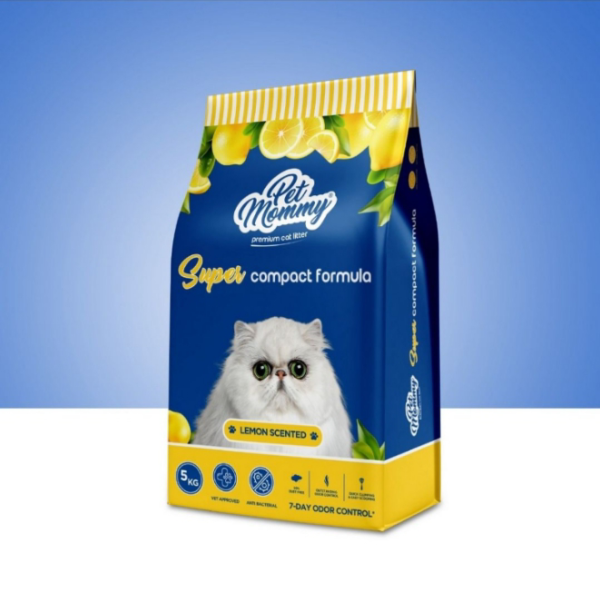 Pets Mommy Premium Cat Litter Lemon Scented -