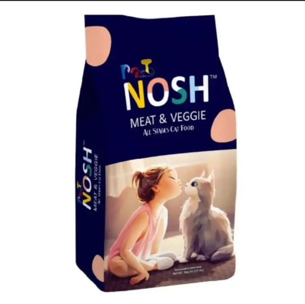 Pet Nosh Meat And
 Veggie Cat Food 1 KG