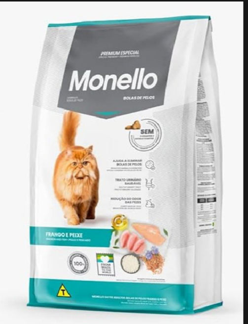 Menello Adult Cat Food
 Hairball.- Chicken 1 KG