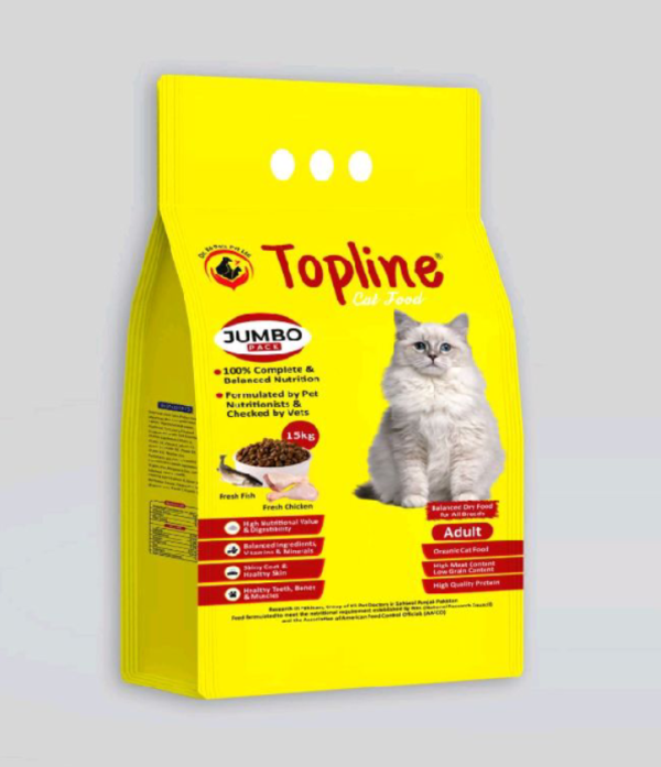 Topline Cat Food
Adult 1.2 KG