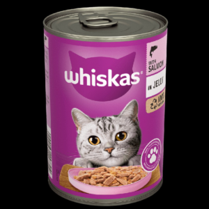 Whiskas wet Food .salman Cen .in Jelly /whiskas Tin