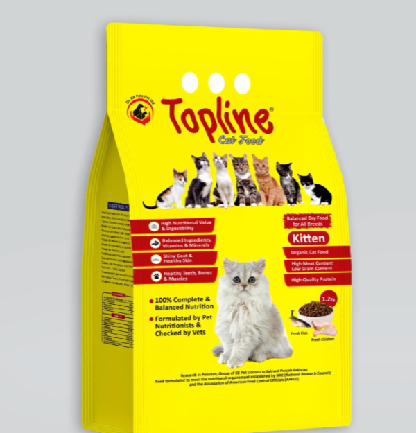 Topline Cat Food  
kitten 1.2 KG
