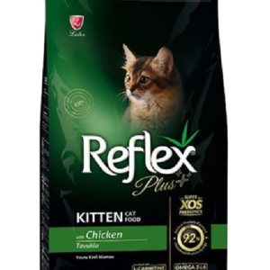 Reflex plus kitten 
Food chicken 1.5 KG