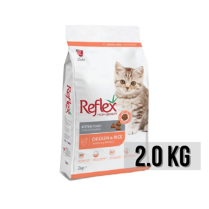 Reflex Kitten Food
 chicken and Rice