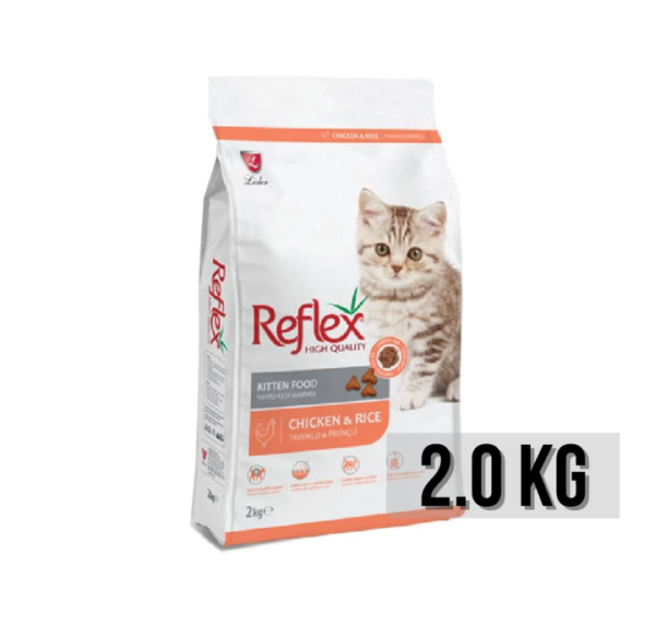 Reflex Kitten Food
 chicken and Rice