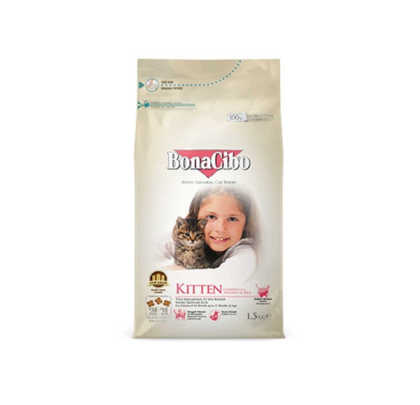 Bonacibo Kitten
 Food 1.5 KG