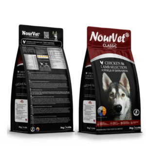 Nourvet Classic
 Dog Food.  -2 KG