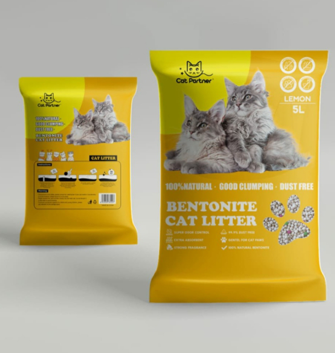 Cat Partner Bentonite
 Litter (Lemon) 10L