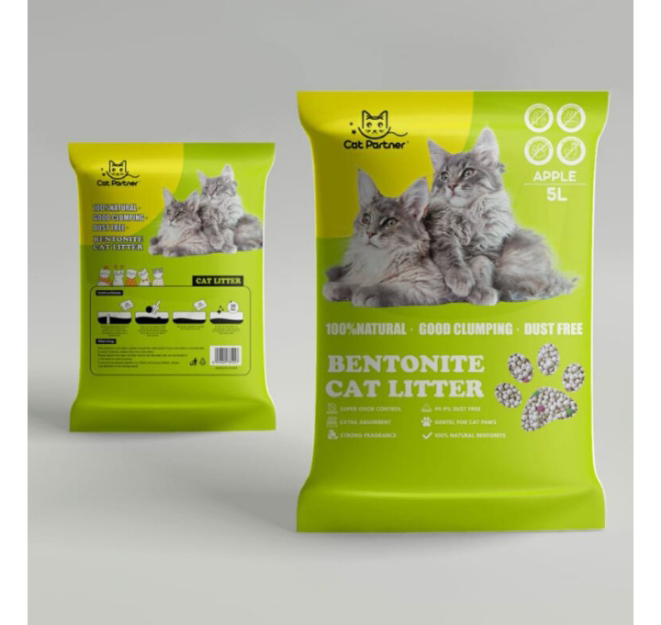 Cat Partner Bentonite
 Litter (Apple) 10L