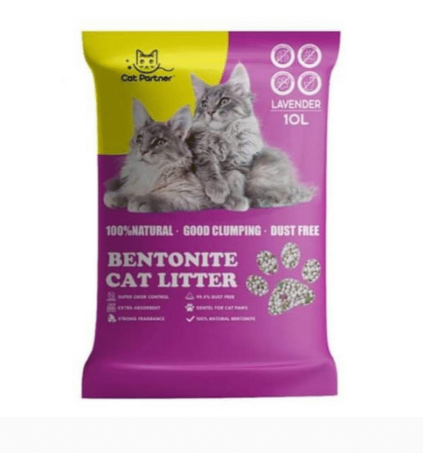 Cat Partner Bentonite
 Litter (Levender) 10L