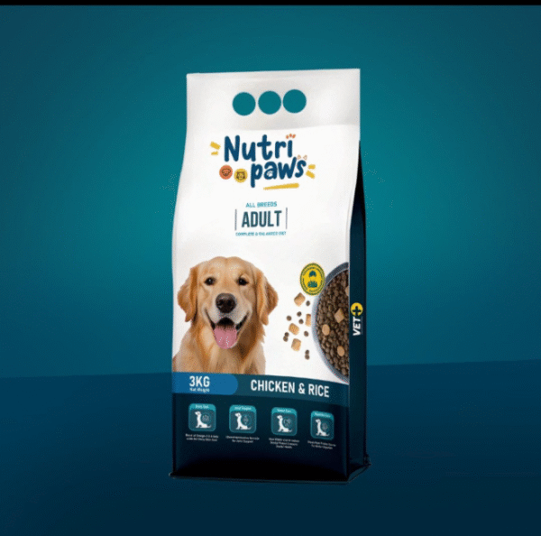 Nutri Paws Dog Food
 - All Life Stages Dog