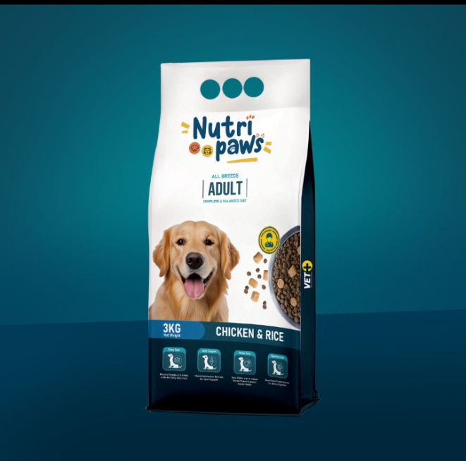 Nutri Paws Dog Food
 – All Life Stages Dog