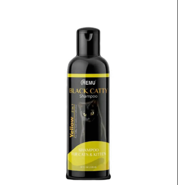 Remu Black Catty
 Shampoo Yellow