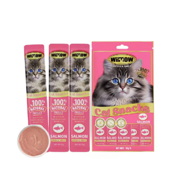 wimow Creamy Cat
 Treat -Salmon