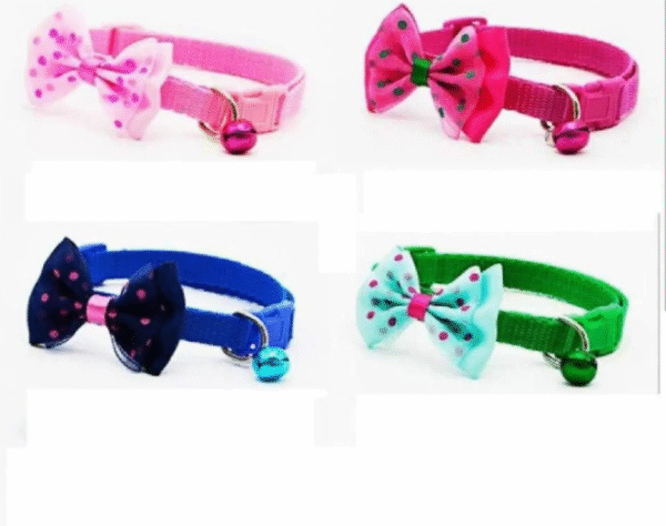 Cat Bow Collar - Bow
 For Cats With Bell