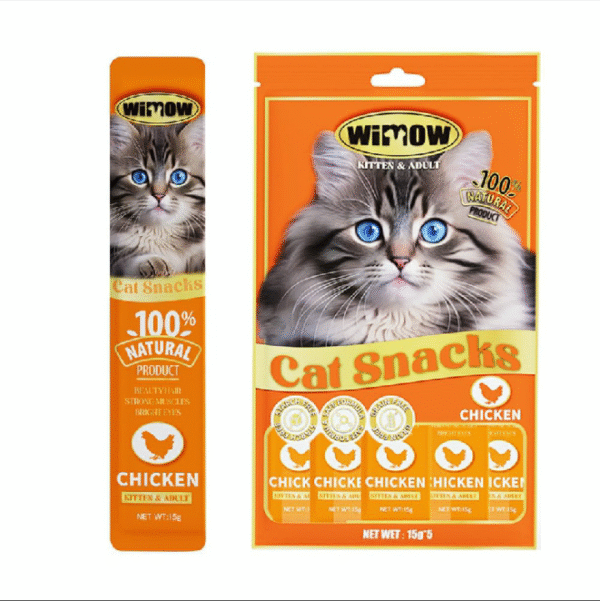 Wimow Creamy Cat 
 Treat - Chicken - Image 3