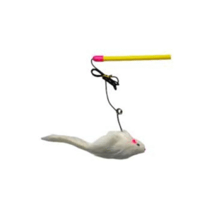 Cat Play Stick 
with Mice